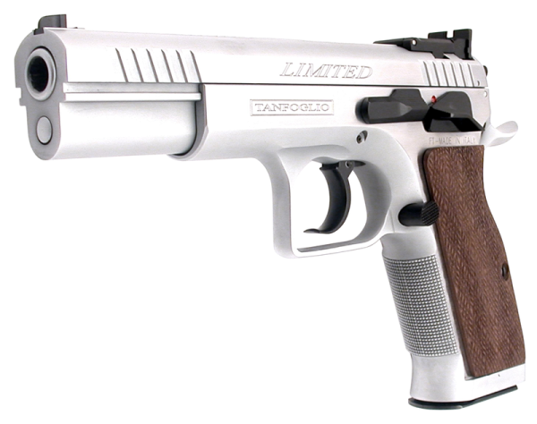 Tanfoglio Defiant Limited Pro Stainless .38 Super 4.8" Barrel 17-Rounds