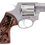 Taurus 605 Stainless / Walnut .357 Mag / .38 SPL 2" Barrel 5-Rounds US Flag Grips
