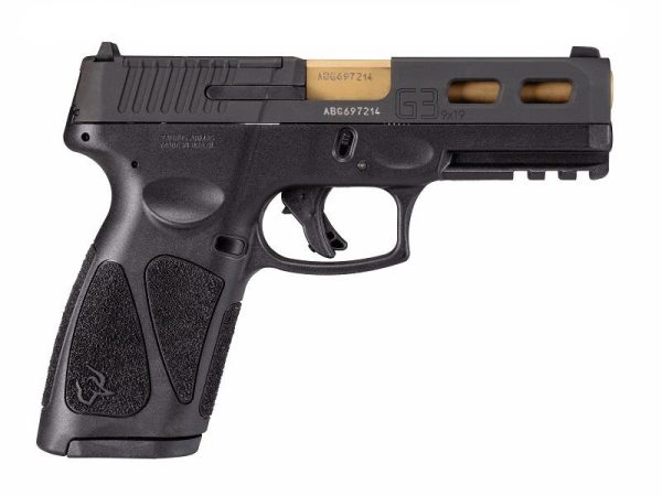 Taurus G3 T.O.R.O 9mm 4" Barrel 17-Rounds Gold PVD Barrel