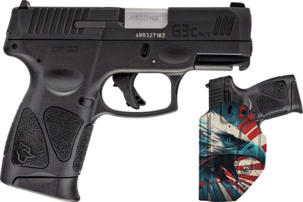 Taurus G3C 9mm 3.2" Barrel 12-Rounds w/ MFT US Flag Holster