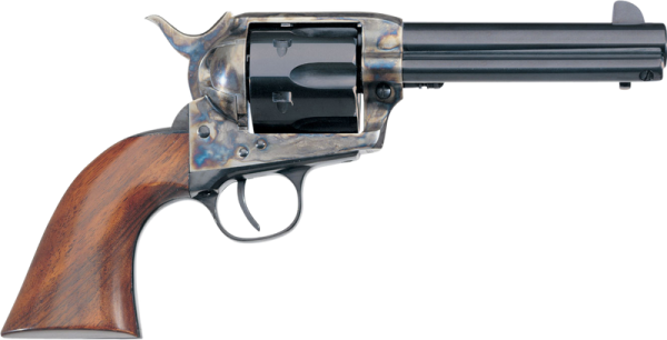 Taylors and Co 1873 Cattleman Case Hardened .357 Mag 4.75" Barrel 6-Rounds Walnut Grips
