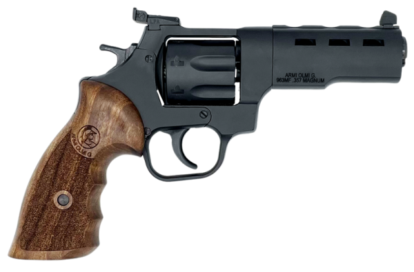 Taylors and Co 963 MF Defense .357 Mag 4" Barrel 7-Rounds Walnut Grip