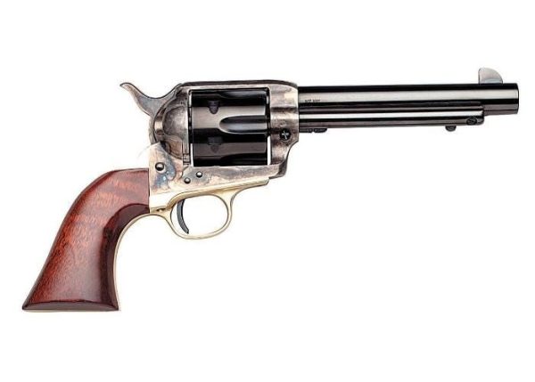 Taylors and Co 1873 Ranch Hand Blued / Brass / Walnut .45 Colt 4.75" Barrel 6-Rounds
