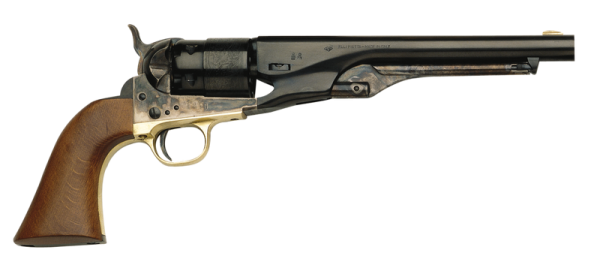 Traditions 1860 Colt Army Color Case Hardened 44 Cal #11 Percussion 8" Barrel 6-Rounds