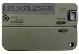 Trailblazer Firearms Lifecard Bazooka Green .22 Mag 2.5" Barrel 1-Rounds