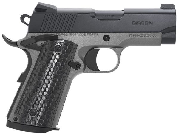 Girsan MC1911 SC Untouchable Tungsten .45 ACP 3.4" Barrel 6-Rounds