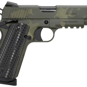 EAA Corp MC1911C Untouchable OD Green Camo 9mm 4.4" Barrel 9-Rounds