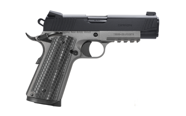 Girsan MC1911C Untouchable Tungsten / Black .45 ACP 4.4" Barrel 8-Rounds