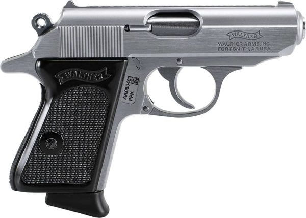 Walther PPK Stainless .32 ACP 3.3" Barrel 6-Rounds