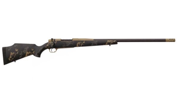 Weatherby Mark V Carbonmark 6.5 Creedmoor Bolt Action Rifle 24″ Barrel 4 Rounds FDE