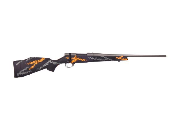 Weatherby Vanguard Compact Hunter Black / Orange .243 Win 20" Barrel 5-Rounds