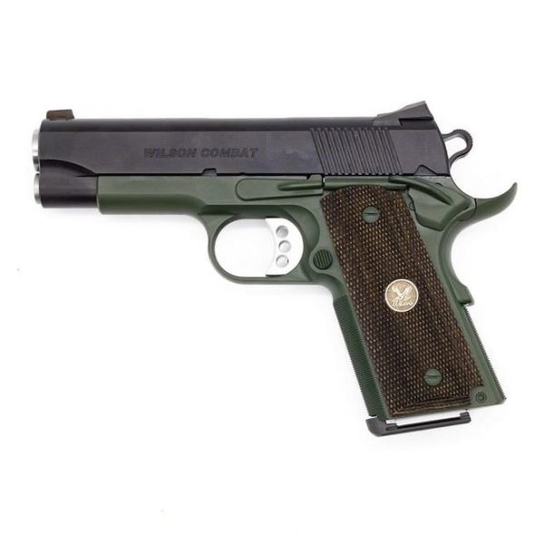 Wilson Combat CA CQB Compact OD Green .45 ACP 4" Barrel 8-Rounds