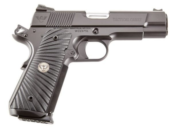 Wilson Combat Commander Tactical Carry Black .45 ACP 4.25" Barrel 8-Rounds G10 Starburst Grip