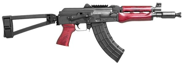Zastava USA ZPAP M92 Serbian Red 7.62 X 39 10" Barrel 30-Rounds w/ Brace