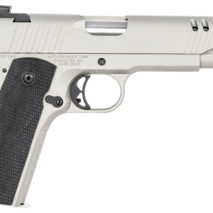 Auto-Ordnance 1911-A1 Stainless .45 ACP 5" Barrel 7-Rounds Adjustable Rear Sight