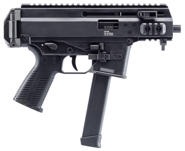 B&T APC9K Pro 9mm 4.3" Barrel 30-Rounds Glock Magazine Compatible