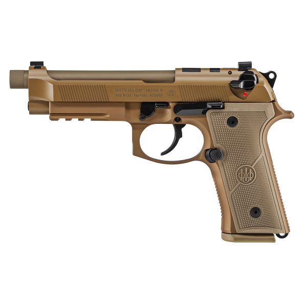 Beretta M9A4 Centurion 9mm Luger 4.8in Flat Dark Earth Cerakote Pistol - 15+1 Rounds - Image 2