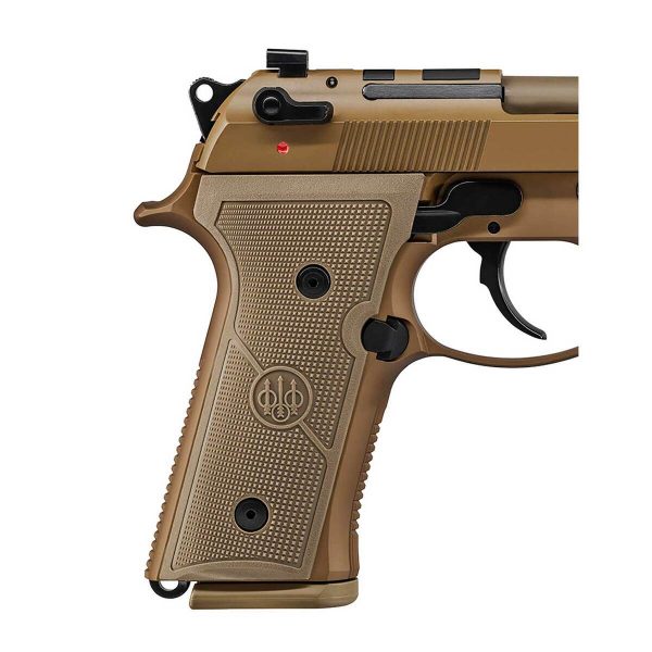 Beretta M9A4 Centurion 9mm Luger 4.8in Flat Dark Earth Cerakote Pistol - 18+1 Rounds - Image 2