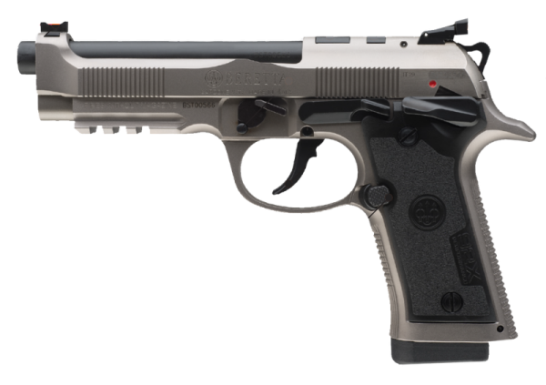 Beretta 92X PCO Silver 9mm 4.9" Barrel 10-Rounds