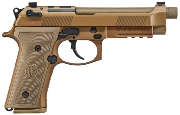 Beretta M9A4 Flat Dark Earth 9mm 5.1" Barrel 10-Rounds Night Sights