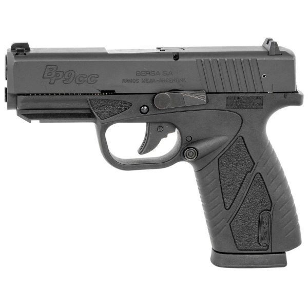 Bersa BPCC 9mm Luger 3.3in Black Pistol - 8+1 Rounds - Image 2
