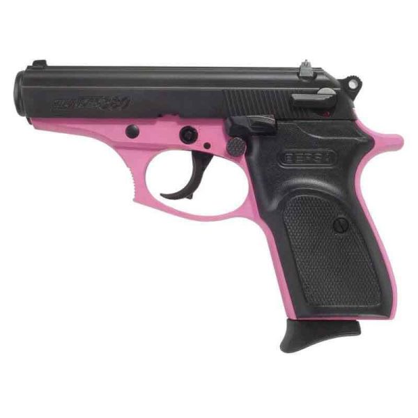 Bersa Thunder 380 Auto (ACP) 3.5in Black/Pink Pistol - 8+1 Rounds - Image 2