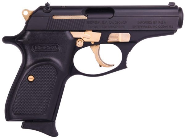 Bersa Thunder 22 Gold / Black .22 LR 3.5" Barrel 10-Rounds