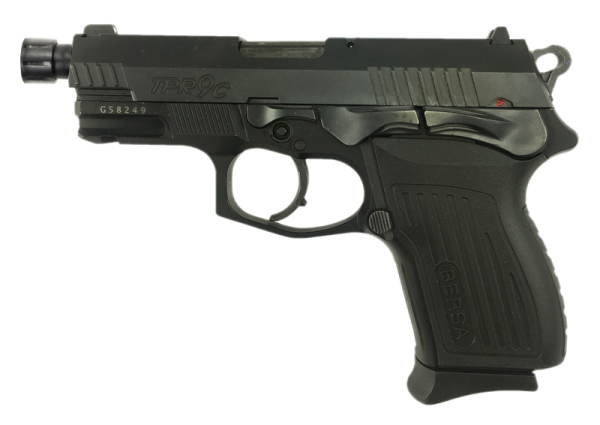 Bersa TPR9 Compact 9mm 4.125" Barrel 13-Rounds Threaded