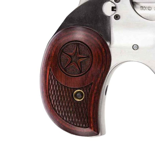 Bond Arms Texas Defender 357 Magnum 3in Stainless Steel Pistol - 2 Rounds - Image 3