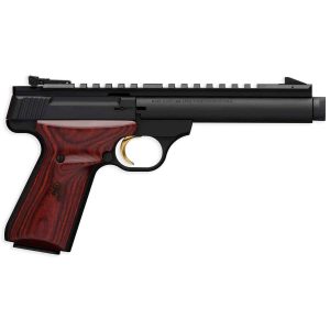 Browning Buck Mark Field Target 22 Long Rifle 5.5in Matte Black Pistol - 10+1 Rounds