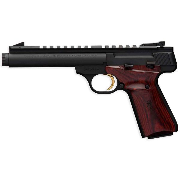 Browning Buck Mark Field Target 22 Long Rifle 5.5in Matte Black Pistol - 10+1 Rounds - Image 2