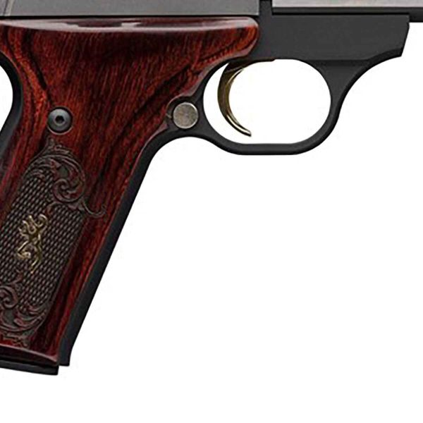 Browning Buck Mark Medallion 22 Long Rifle 5.5in Stainless Steel Pistol - 10+1 Rounds - Image 2