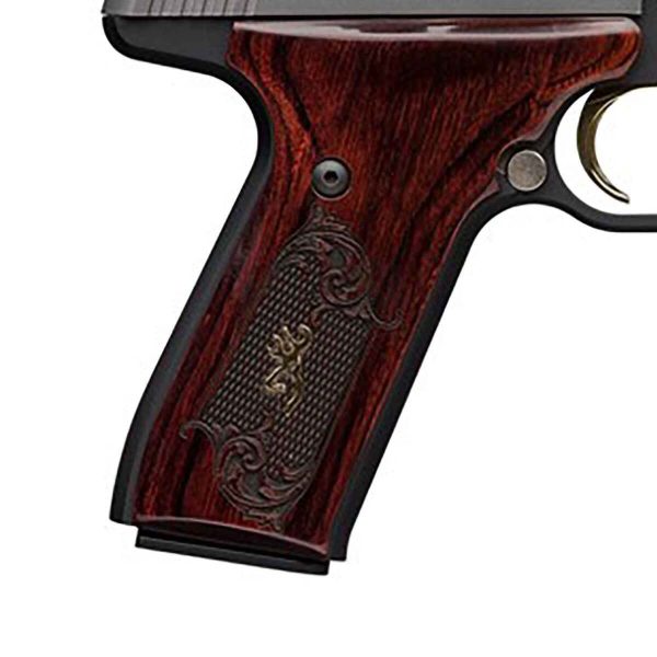 Browning Buck Mark Medallion 22 Long Rifle 5.5in Stainless Steel Pistol - 10+1 Rounds - Image 3