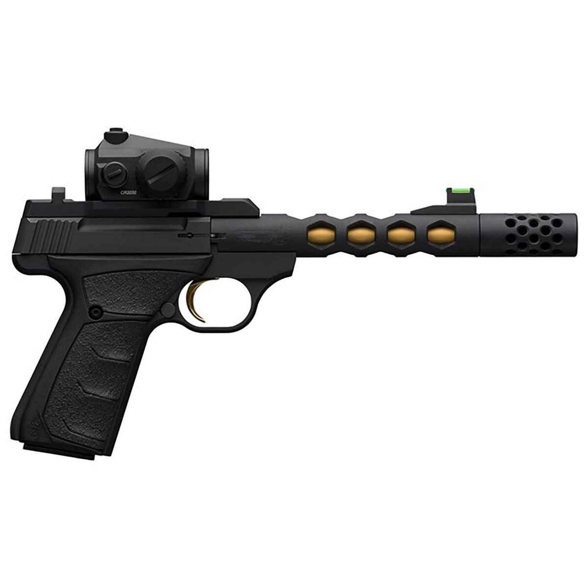 Browning Buck Mark Plus Vision 22 Long Rifle 5.9in Black Pistol - 10+1 Rounds Browning Buck Mark Plus Vision 22 Long Rifle 5.9in Black Pistol - 10+1 Rounds - Handguns - Miami Shooters Supply