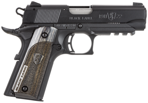 Browning 1911-22 Black Label Compact .22 LR 3.63" Barrel 10-Rounds