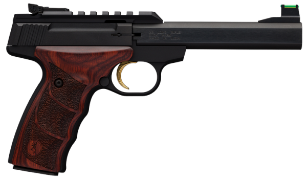 Browning Buck Mark Plus Black .22 LR 5.5" Barrel 10-Rounds Rosewood Grips