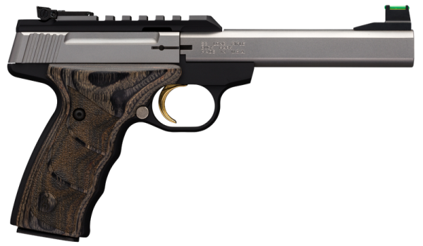 Browning Buck Mark Plus Stainless .22 LR 5.5" Barrel 10-Rounds