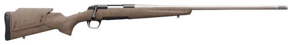 Browning X-Bolt Western Hunter LR Flat Dark Earth Spiderwebbed .30 Nosler 26" Barrel 4-Rounds