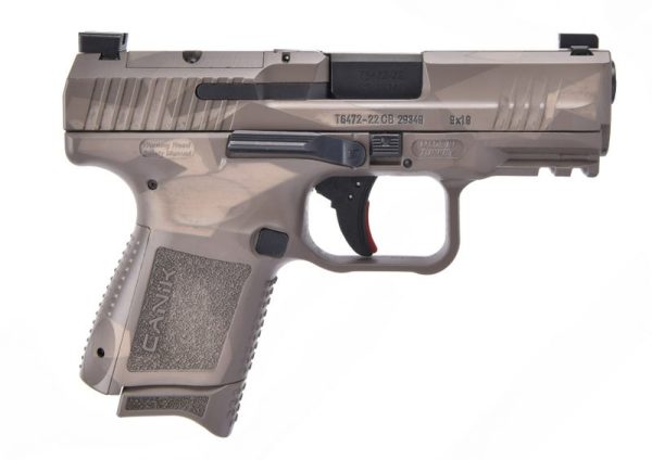 Canik TP9 Elite SC Brown Splinter Camo 9mm 3.5" Barrel 15-Rounds