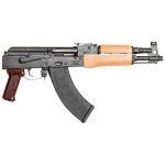 Century Arms Draco 7.62x39mm 12.25in Black/Wood Modern Sporting Pistol - 30+1 Rounds