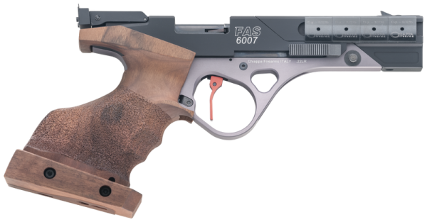 Chiappa Firearms FAS 6007 Walnut .22 LR 5.63" Barrel 5-Rounds