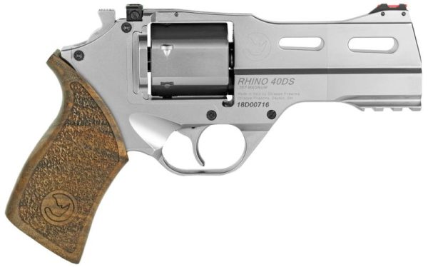 Chiappa Firearms Rhino 40SAR Nickel .357 Mag 4" Barrel 6-Rounds