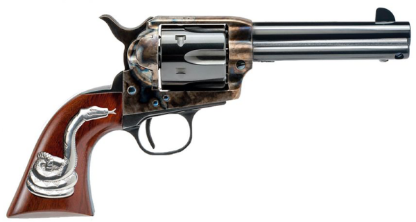 Cimarron Firearms Man With No Name Case Color Hardened .45 Colt 4.75" Barrel 6-Rounds Hollywood Series