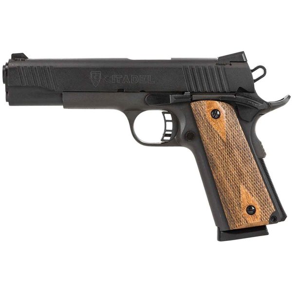 Citadel M-1911 Government 45 Auto (ACP) 5in Black Pistol - 8+1 Rounds - Image 2