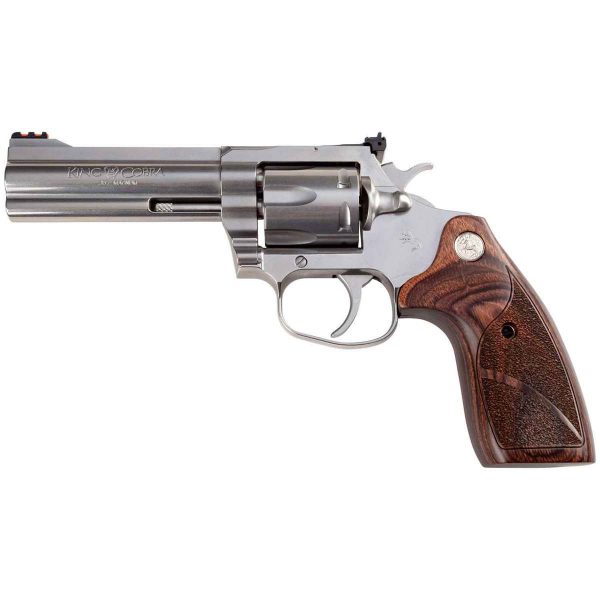 Colt King Cobra Target 357 Magnum 4.25in Stainless Revolver - 6 Rounds - Image 2
