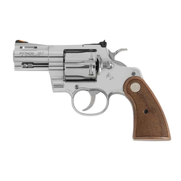 Colt Python 357 Magnum 2.5in Stainless Steel Revolver - 6 Rounds - Image 2