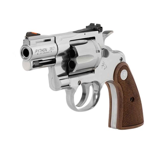 Colt Python 357 Magnum 2.5in Stainless Steel Revolver - 6 Rounds - Image 3
