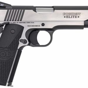 Colt Firearms Combat Elite Government Stainless / Black 9mm 5" Barrel 9-Rounds