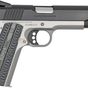 Colt Firearms Competition Two-Tone Black/Stainless .45 ACP 5" Barrel 8-Rounds
