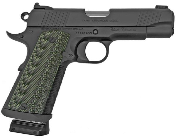 Colt Firearms Custom Carry Limited Smoke 9mm 4.25" Barrel 7-Rounds